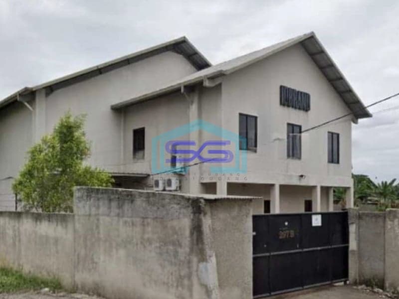 Dijual Gudang Bangunan 2 Lantai di Cipondoh Tangerang Siap Huni Luas 800m2
