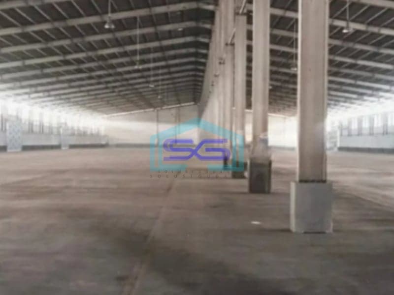Dijual Tanah Bonus Bangunan Gudang Siap Pakai Cikarang Bekasi LT 13,9 Ha