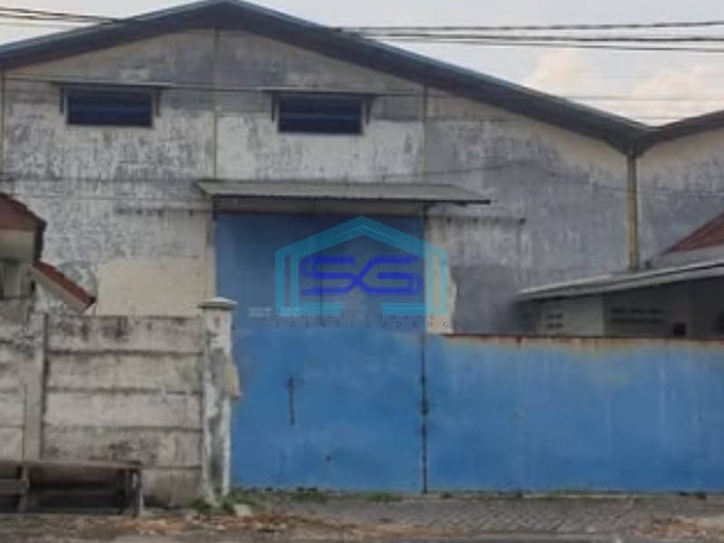 Disewakan Gudang ada PDAM Area Margomulyo Surabaya Jawa Timur LB 1000m2
