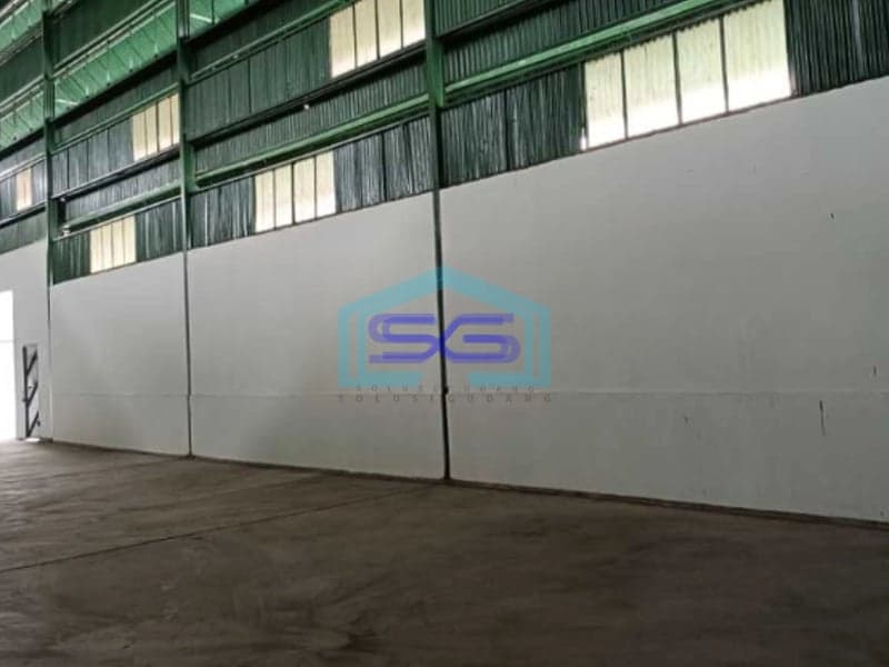 Disewakan Gudang Bebas Banjir Luas Bangunan  770 m² Lokasi Jurumudi Tangerang