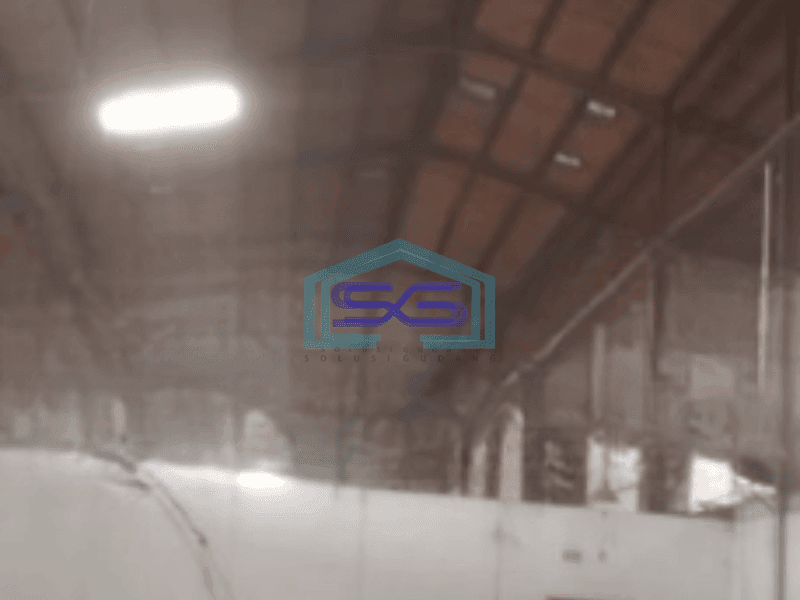 Disewakan Gudang Ex Pabrik Luas Bangunan  6000 m² di Jatake Tangerang