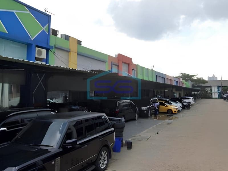 Fast Sale Shophouse Former Car Showroom in Sunter North Jakarta Land Area 120m2