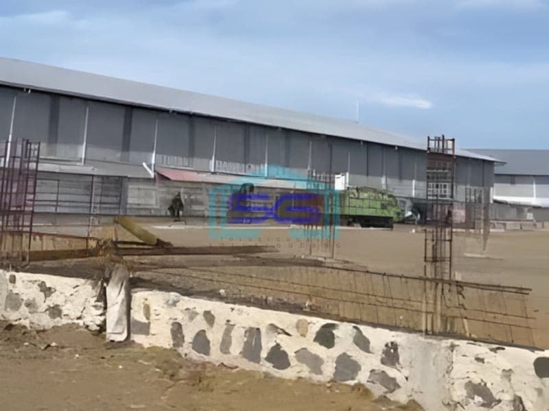 Disewakan Gudang Baru Zona Industri Lokasi Tegal Jawa Tengah Luas 1,1 Ha