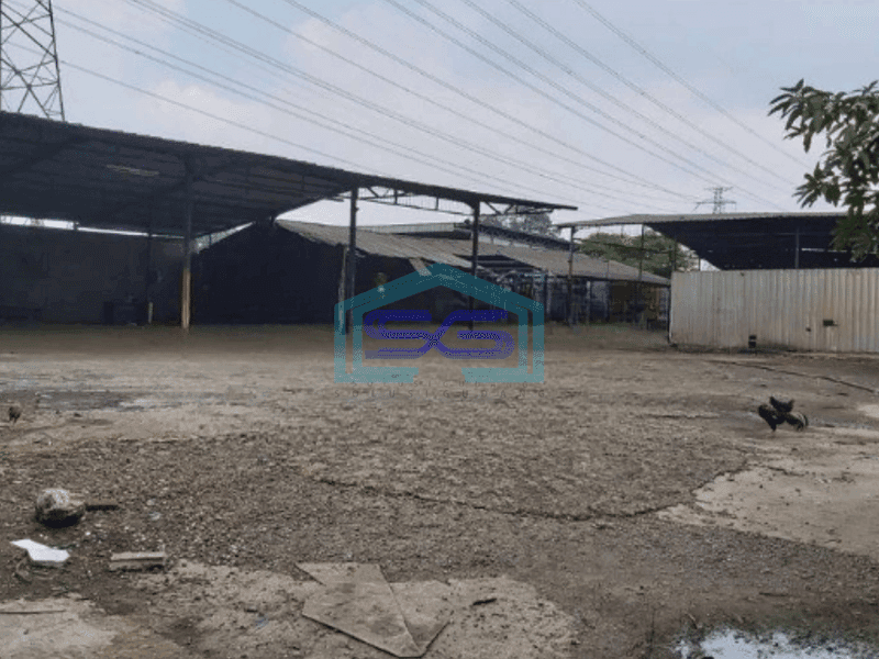 Dijual Gudang Plus Kantor 1 Lantai di Jati Uwung Tangerang Luas Tanah 2200 m²