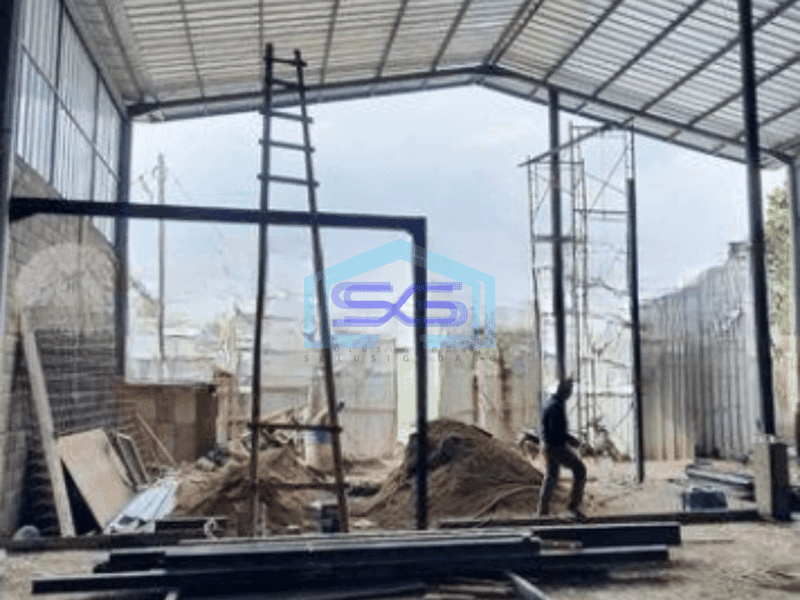 Dijual Gudang Dekat Tol Padalarang Bandung LT 1500m2 Parkiran Luas
