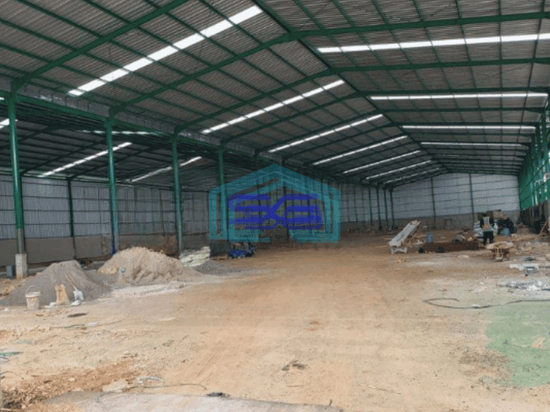 Disewakan Gudang Luas Bangunan 3840 m² di Jatake Tangerang Harga Bisa Nego