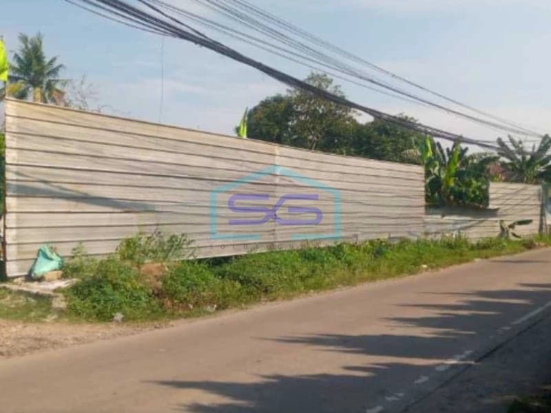 Dijual Tanah Dengan Luas 2.562 m² Pinggir Jalan Raya di Ciater, Tangerang