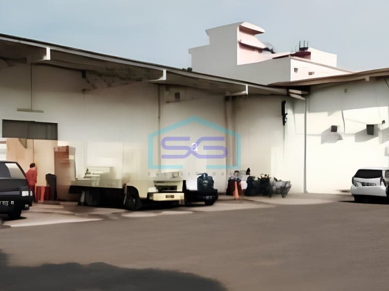 Warehouse for Sale Strategic Location on Soekarno Hatta, Bandung BUA 3,947 m²