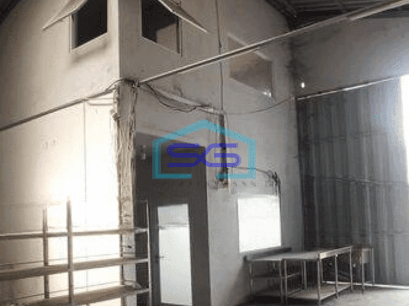 Disewakan gudang siap pakai tangerang baru kosong 1 bulan akses kontainer 40 ft