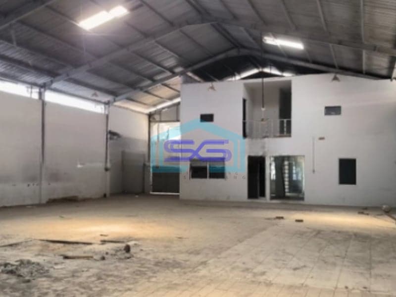 Disewakan Gudang Siap Pakai Strategis Jalur Utama Cipondoh Tangerang Bebas Banjir LB 800m2