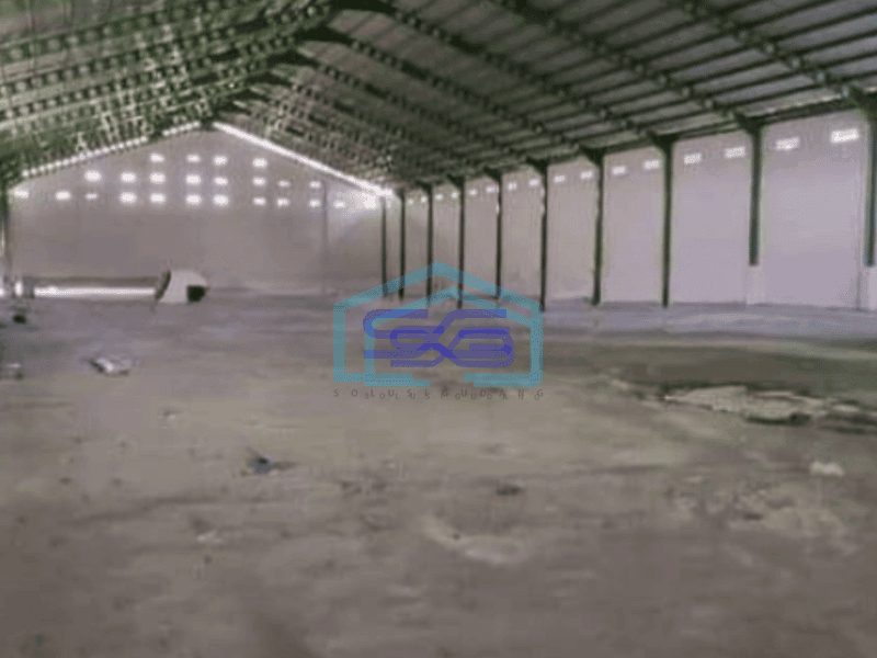 Disewakan Gudang Baru di Baki Sukoharjo Luas Tanah 3000 m² Akses Container Ada Kantor