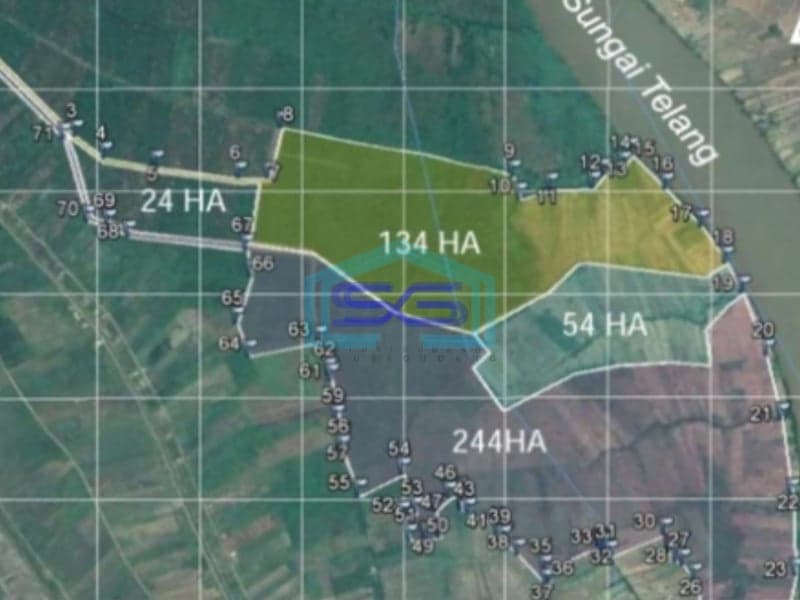 Dijual Tanah Strategis 500 Ha di Tanjung Api-Api Palembang Potensi Besar Kawasan Industri & Logistik