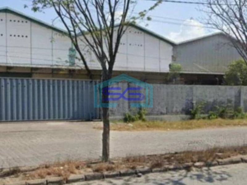 Disewakan  Gudang di Kawasan Pergudangan Bumi Maspion Romokalisari Surabaya LB 4400m2 Bagus HGB