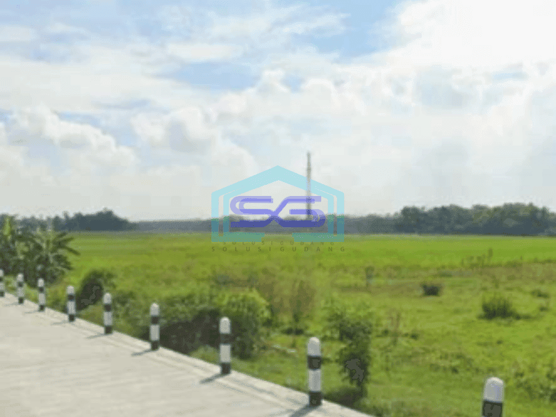 Dijual tanah Lahan Zona Industri Strategis Lokasi Sidoharjo Sragen Luas 1,4 Ha