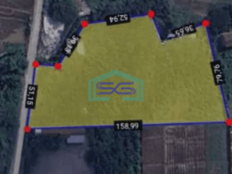 Dijual Tanah Jl Mojo Karanganyar luas tanah 10000m2