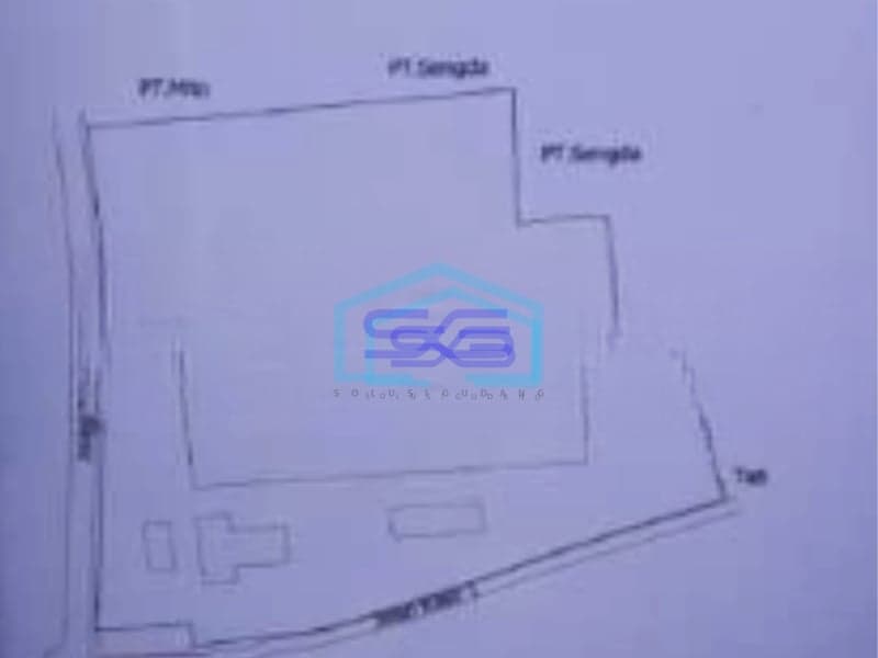 Dijual Pabrik Luas Tanah 50000 m²  Lokasi Bebas Banjir di Pasar Kemis Tangerang