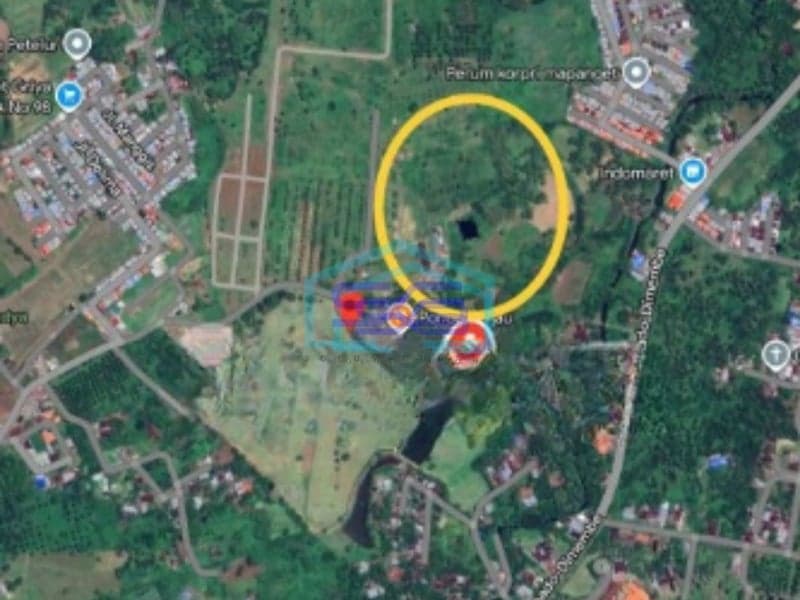 Dijual Tanah 12~20 Hektar Depan Golf dan Restoran Pondok Dekat Bandara Mapanget, Manado Luas Tanah 120000 m²