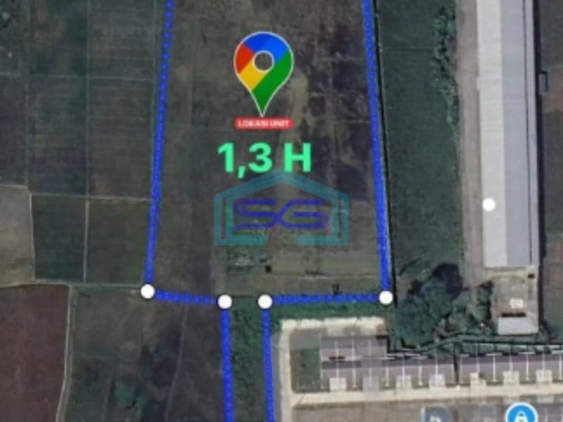 Dijual Cepar Tanah Strategis Siap Bangun Dekat Pintu Tol Japek Cikarang Selatan, Bekasi Luas Tanah 13000 m²