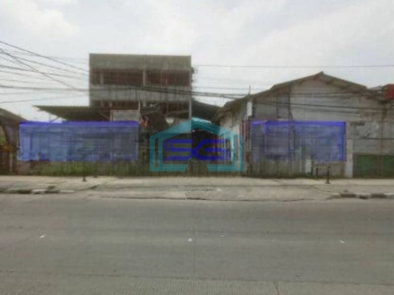 Dijual Gudang Plumpang Semper Jakarta Utara LT 2450m2 Lokasi Strategis 1 Lantai