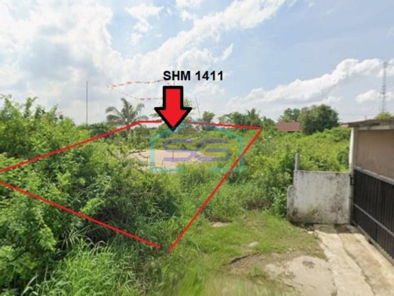 Dijual Tanah Kavling Siap Bangun Kota Palembang, Sumatera Selatan Luas Tanah 404 m²