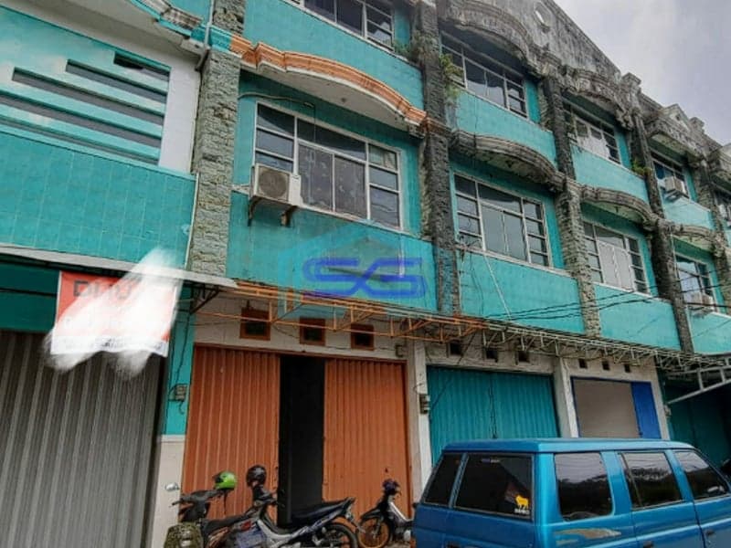 Disewakan 1 Unit Ruko Strategis Jalan Residen Abdul Rozak Palembang LB 192m2