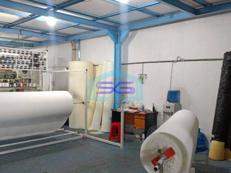 Disewakan Gudang Mutiara Kosambi Dadap Tangerang Anti Banjir Kawasan Pergudangan LT 450m2