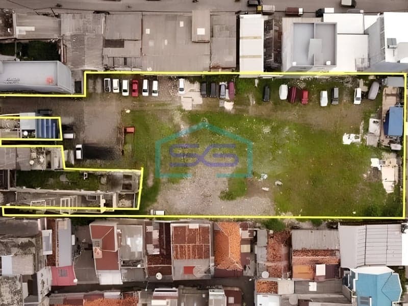 Dijual Kavling Tanah di Gajah Mada Jakarta Pusat Luas Tanah 3593 m²