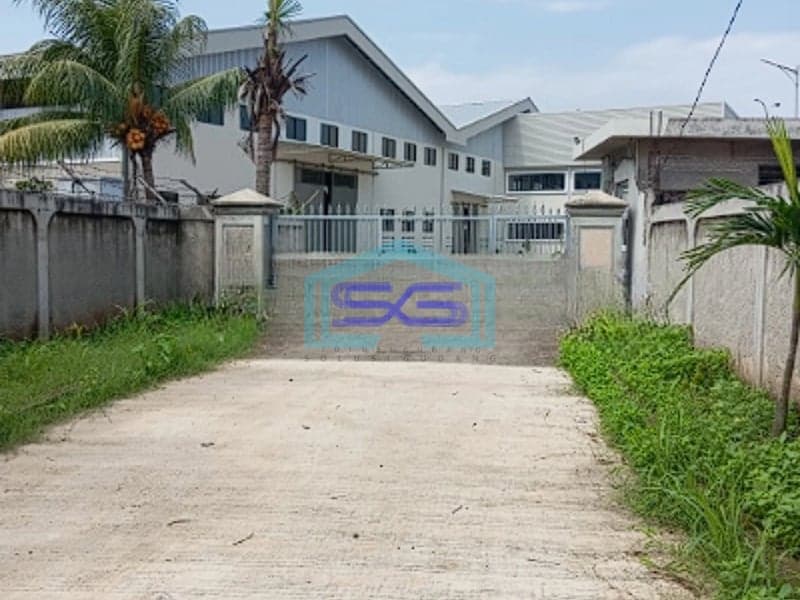Dijual Gudang Baru Murah Siap Usaha Di Cikupa Cibadak Tangerang LT 4745m2