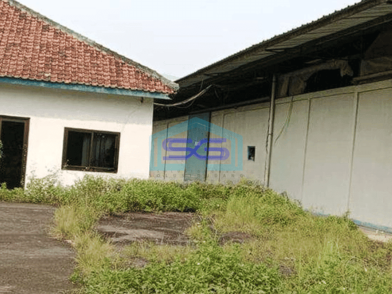 Dijual gudang luas bagus di Jl Raya Curug Tangerang