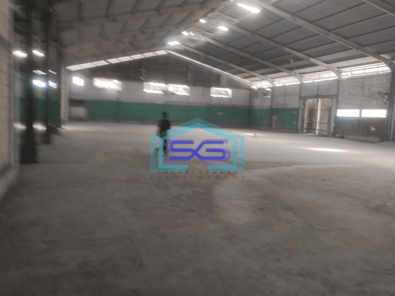 Disewakan Gudang di Jurumudi baru Tangerang Luas Bangunan 2100m2