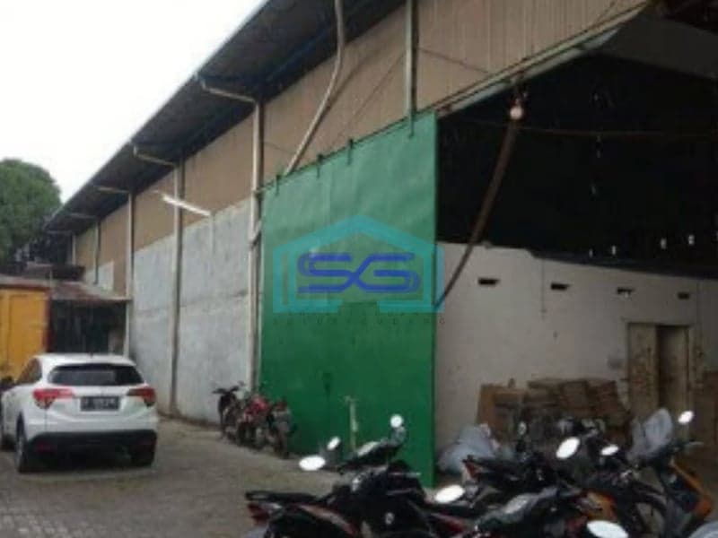 Dijual Tanah dan Bangunan Gudangnya Saja di Tambun Bekasi LT 1450m2