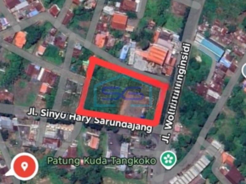 Dijual Tanah Harga Murah di Girian Bitung, Sulawesi Utara LT 9400 m²