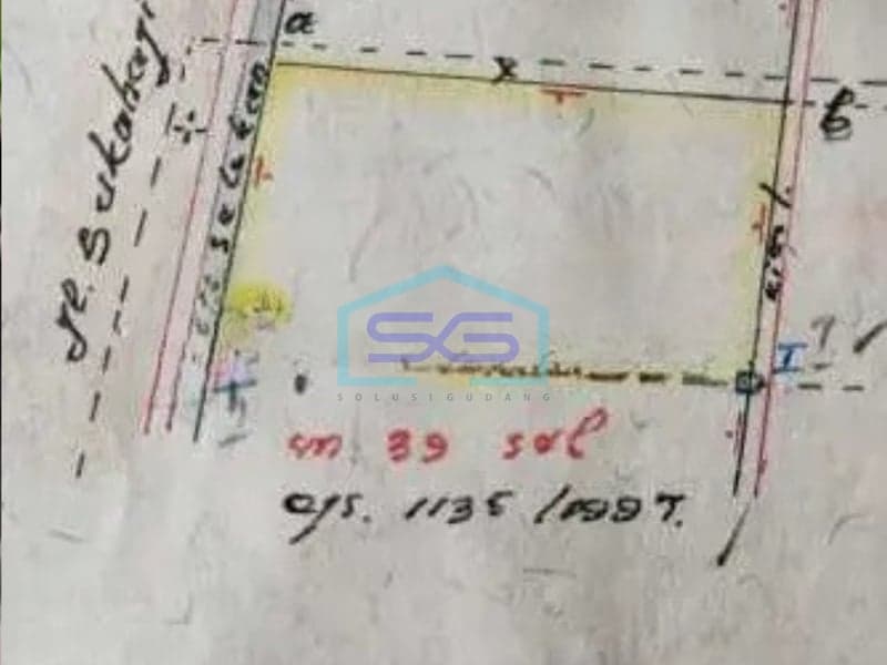 Dijual Tanah Kavling Lokasi Premium di Sukasari, Bandung Jawa Barat Luas Tanah 546 m²