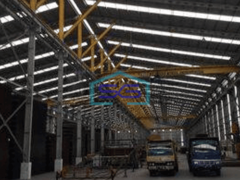 Disewakan Gudang dengan Ceiling Tinggi Siap Pakai di Kotabumi Tangerang