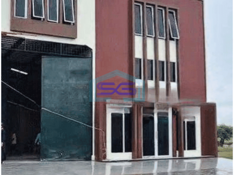Disewakan gudang bagus 1100m2 di Jl. Raya Salembaran Teluk Naga