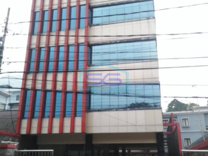 Semi-Furnished Office for Rent in Cikini, Central Jakarta 1850 sqm Building Area