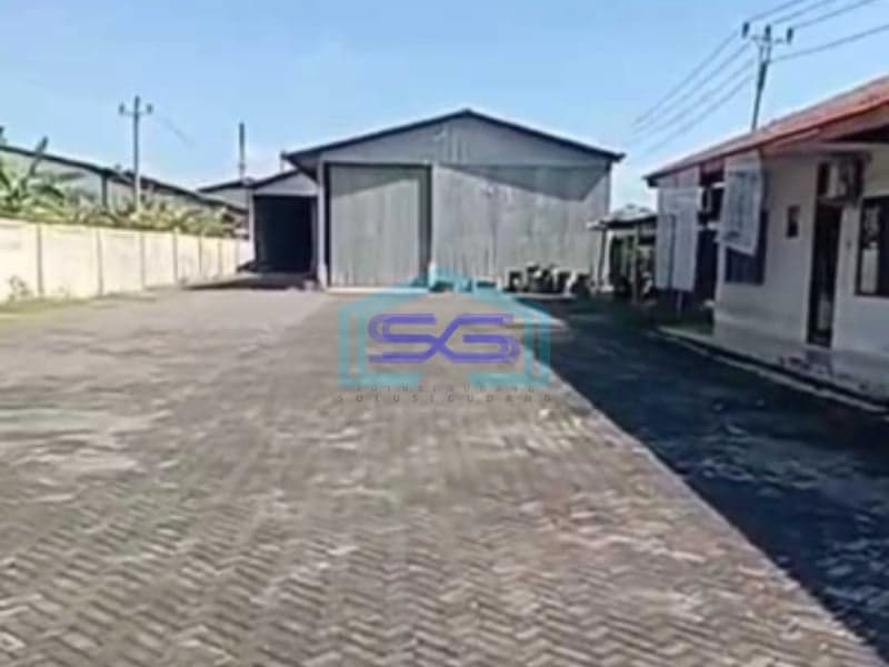 Dijual Gudang Zona Industri Strategis Grogol Sukoharjo Jawa Tengah Luas Tanah 6000m2