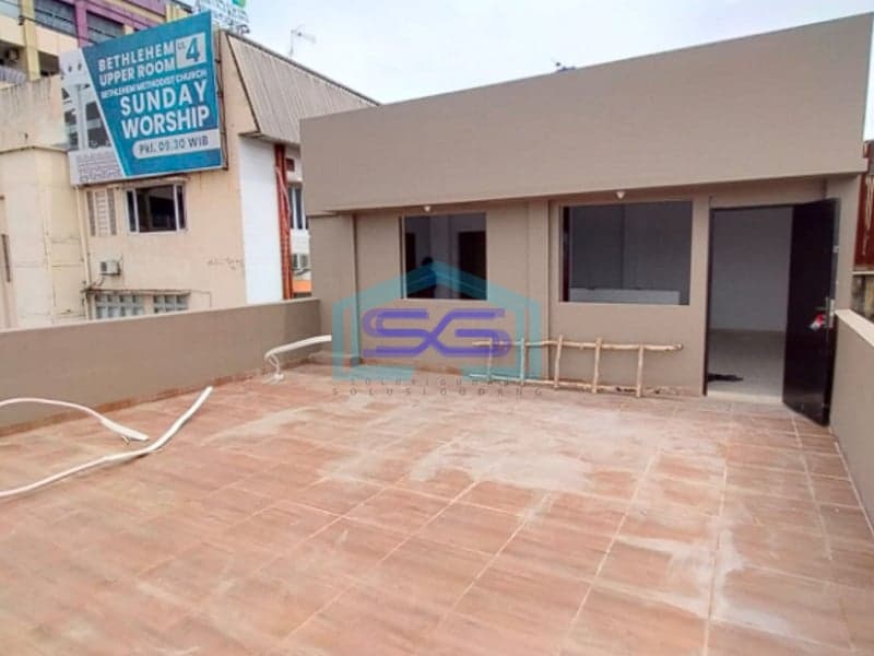 Disewakan Ruko 4 Lantai Baru di Jalan Rupit Palembang LB 290m2