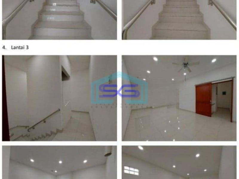 Dijual Gudang Petojo Jakarta Pusat 171m2 Jarang Ada 3.5 Lantai Lokasi Bagus