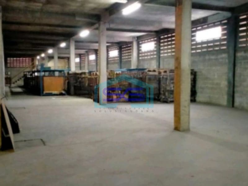 Disewakan Pabrik/gudang Lokasi Di Tangerang Banten Luas Bangunan 2600m2