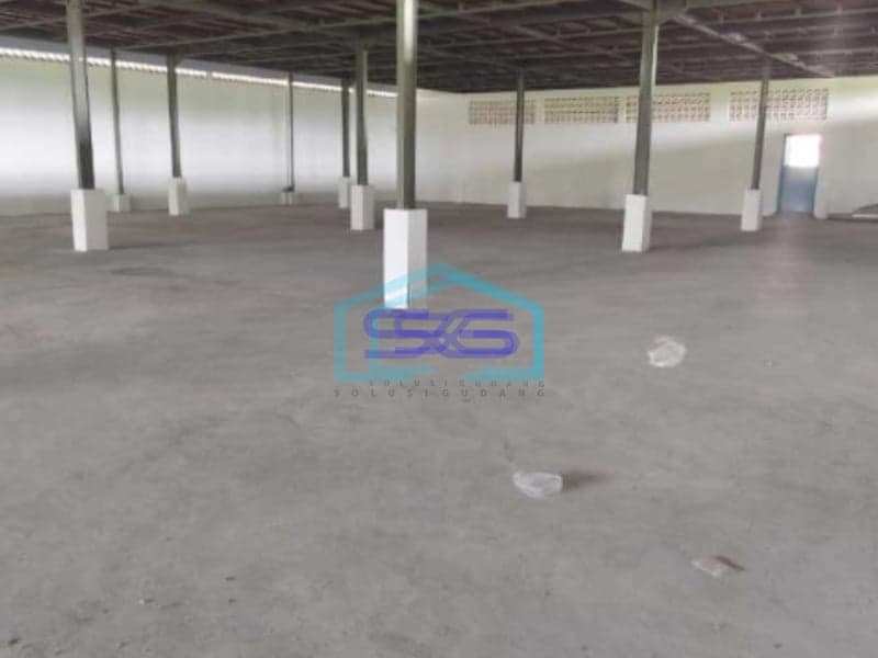 Disewakan Gudang Sepatan Mauk Tangerang Luas Bangunan 2500m2