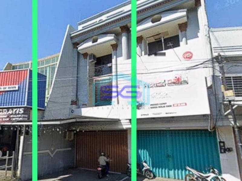 Disewakan Ruko 3,5 Lantai di Jalan Raya Ngagel Surabaya Kota LB 385m2