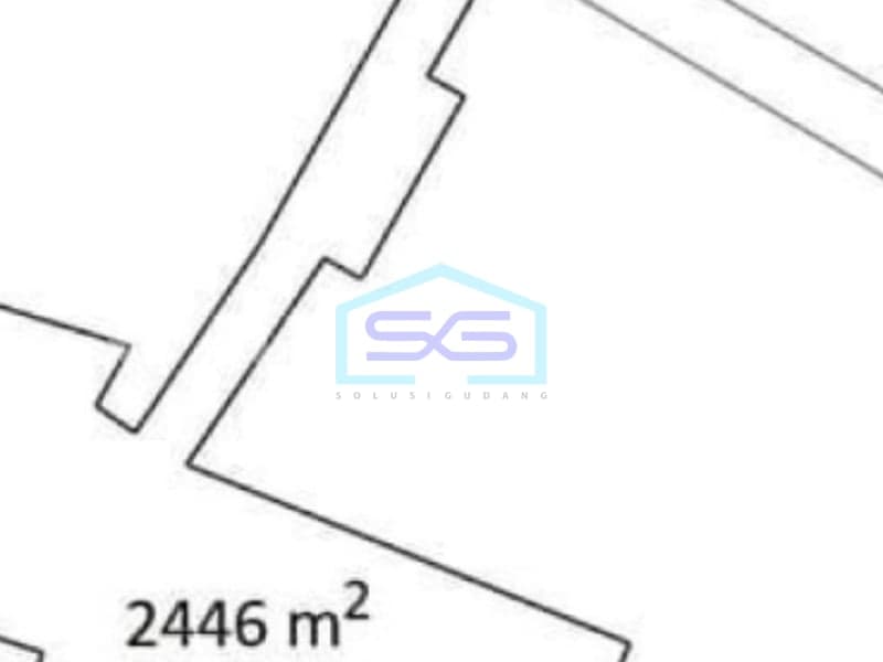 出售：2600平方米宽敞土地，位于西爪哇省德波克，无洪水