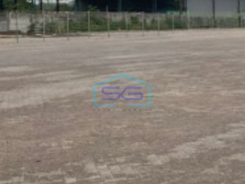 For Rent Industrial Land Full Paving Margomulyo Surabaya East Java