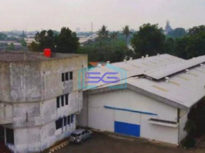 Disewakan Pabrik Gudang Tangerang Kota Luas Tanah 2,2 hektar Strategis Dekat Jalan Tol