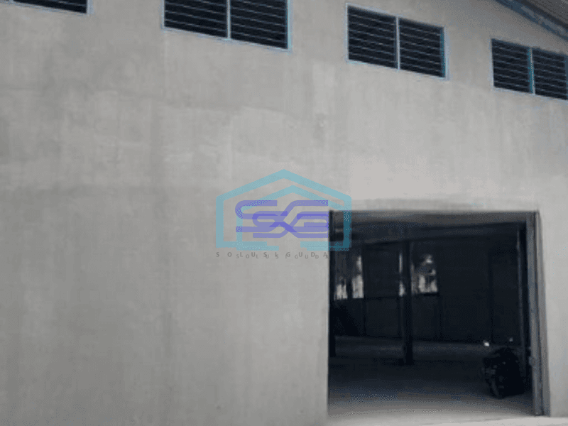 Disewakan Gudang Luas Bangunan  1000 m² di Cikupa Tangerang