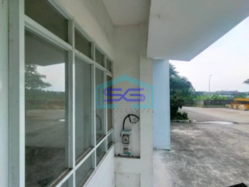 Disewakan Bangunan Warehouse Gudang Lokasi di Cikarang Utara Bekasi Bisa Kontrainer LB 384m2