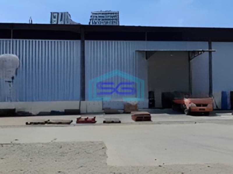 Dijual Gudang Luas Bangunan 4320 m2 Lokasi Bebas Banjir di Tangerang
