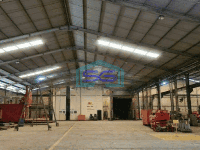 Dijual Gudang Ex Pabrik di Cikupa Tangerang Luas Tanah  5385 m²