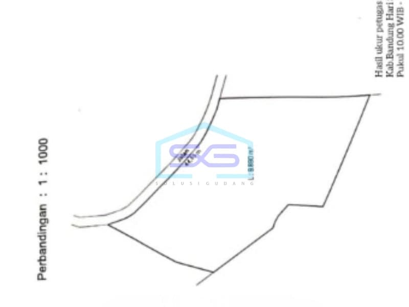 Land for Sale Cheapest Price in Cimenyan Bandung West Java Land Area 9890m2